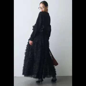 휘핑 튤 캉캉 스커트 frene 플라네 같은 형태