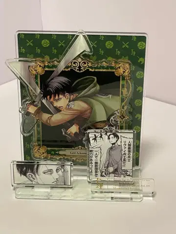 진격의 거인 리바이 디오라마 아크릴 스탠드