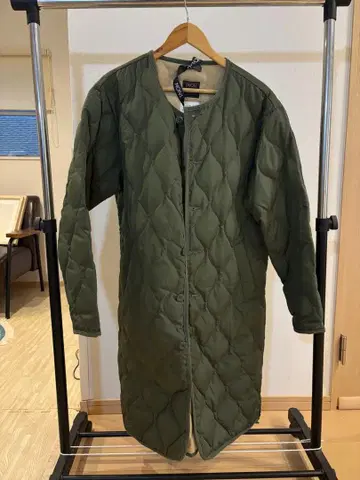 TAION U NECK COAT 퀼팅 자켓