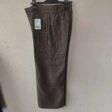 갈색 스트레이트 팬츠 사이즈 38