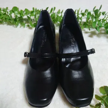 [ first contact ] 블랙 멜리 제인 EEE 일본제 새상품급