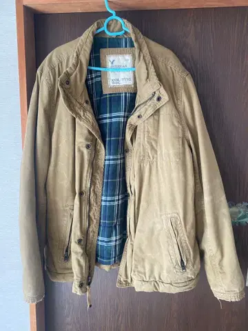 AMERICAN EAGLE 밀리터리 자켓 XXXL 베이지