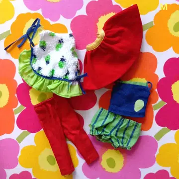 태미 짱 페퍼 짱 평상복 세트 IDEAL 쇼와 레트로 옷 갈아입기 의류