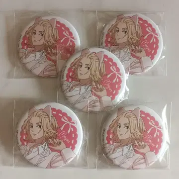 도쿄 리벤저스 사노 만지로 난자 캔뱃지 5개 세트