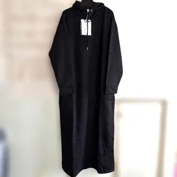 미사용 새상품 Liuliufushi 롱 원피스 속기모 후드티