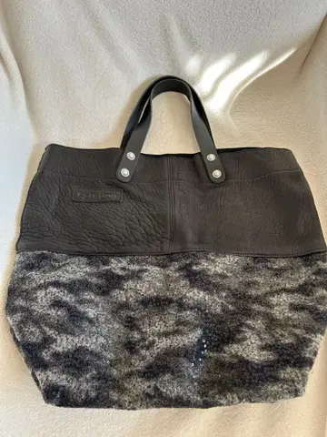 estellon 토트백 블랙/그레이 대용량