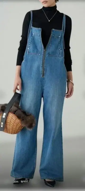 Loungedress 데님 올인원