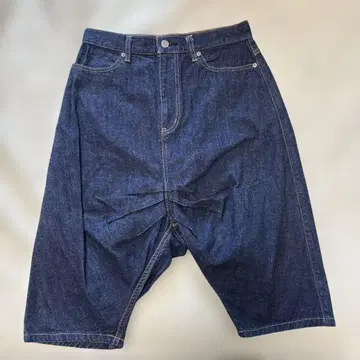zucca 데님 디자인 하프 팬츠 새상품급!