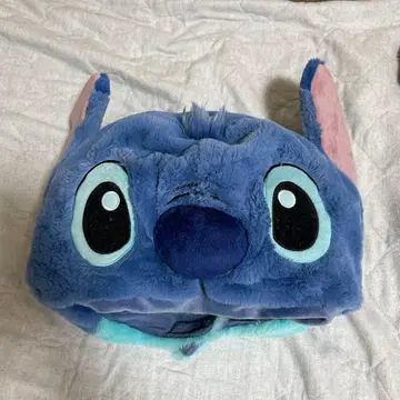 스티치 귀달린 플리스 모자