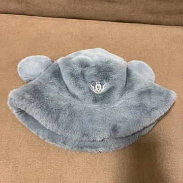 미키마우스 귀 달린 그레이 모자