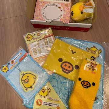 미사용 새상품 리락쿠마 키이로이토리 묶음 판매 2
