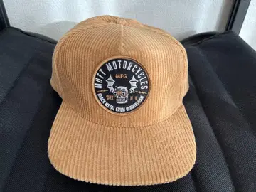 MUTT MOTORCYCLES 코듀로이 캡