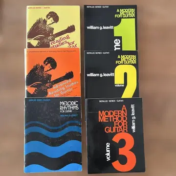 버클리 기타 교본 6권 세트 버클리