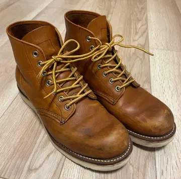 RED WING SHOES 브라운 워크 부츠 USA 7