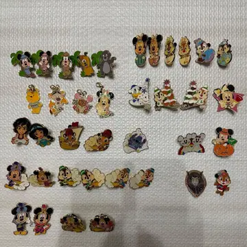 디즈니 핀 배지