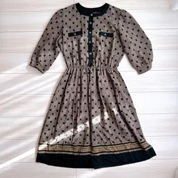 USA제 Breli ORIGINALS 기하학 패턴 원피스 Size 16