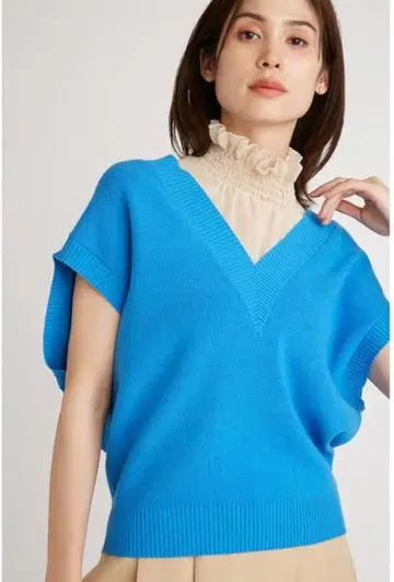 스나이델 SWNT224143 여성용 오버 니트 베스트