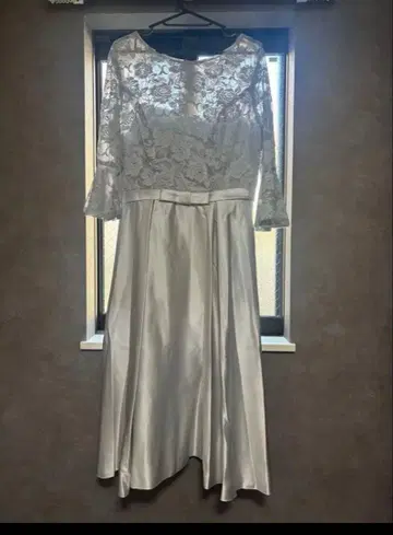 엘레강트한 실버 드레스