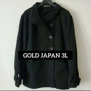 가격 인하! 선착순! GOLD JAPAN 블랙 피 코트 XXL