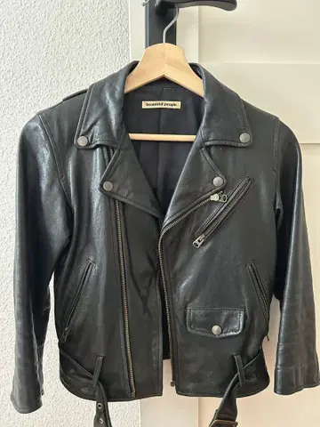 뷰티풀 피플 블랙 라이더 자켓