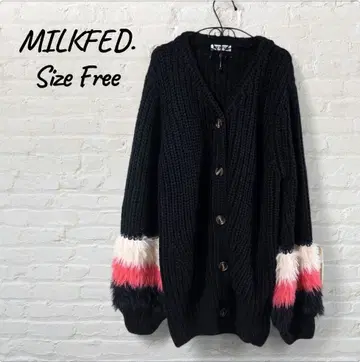MILKFED. 밀크페도 굵은 니트 오버 사이즈 가디건