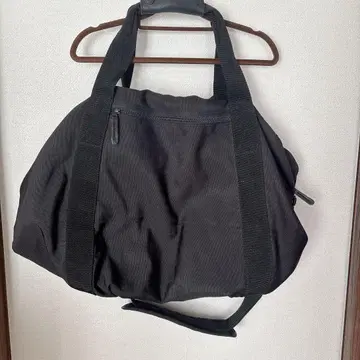 블랙 보스턴 백 무인양품