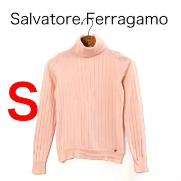 H3784-87 살바토레 페라가모 터틀넥 니트탑
