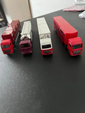 토미카 롱 트레일러 4대 세트