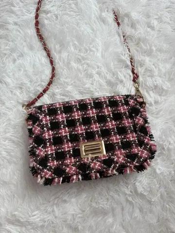 사미르 나스리 SMIRNASLI 트위드 숄더백