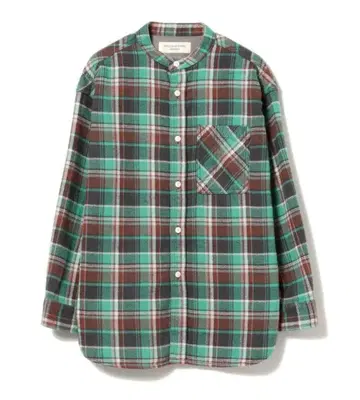 빔즈 보이 워크 체크 롱 슬리브 셔츠 T. GREY