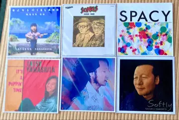 메가 재킷 6매 야마시타 타츠로 세트