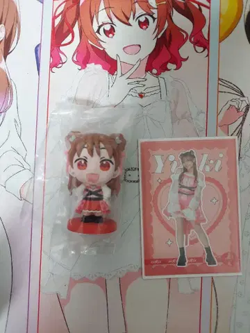 i Ris 와카이 유키 미니 피규어 트레이딩 카드 포함