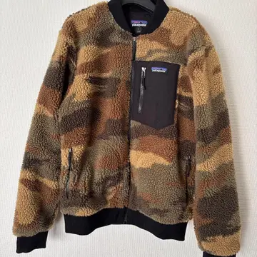 patagonia 카모플라쥬 플리스 자켓