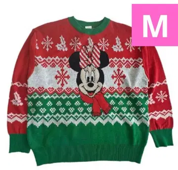새상품 디즈니 아베일 크리스마스 미니 니트 스웨터 L 사이즈