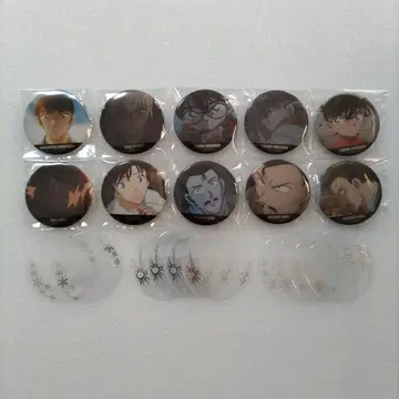 명탐정 코난 극장판 28 장면 사진 트레이딩 커버 포함 캔뱃지