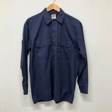 DICKIES 디키즈 긴팔 트윌 워크 셔츠 사이즈 M 네이비 구제 의류