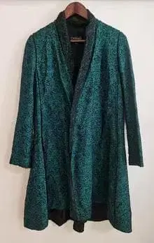 Dettagli 그린 계열 롱 코트