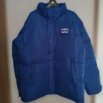 Marlins 다운 자켓 파랑