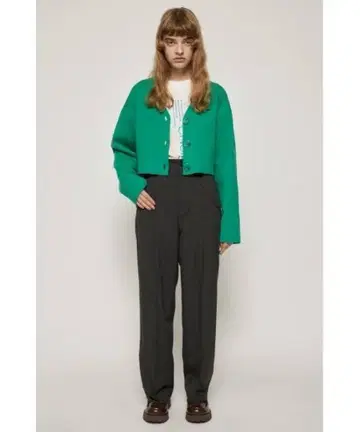 SLY MILANO RIB USEFUL CROP 가디건