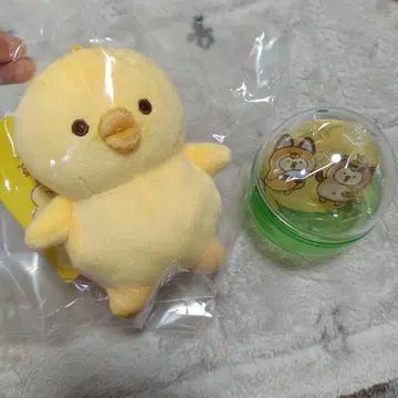 삐요코 콩 봉제 인형 가챠가챠