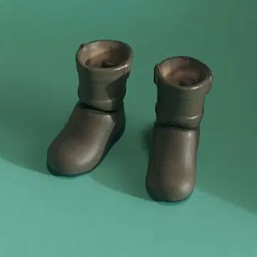 장송의 프리렌 프리렌 넨도로이드돌 부츠 카키 브라운 미사용