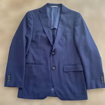 MICRO FIBER SPUM 네이비 테일러드 자켓 3버튼