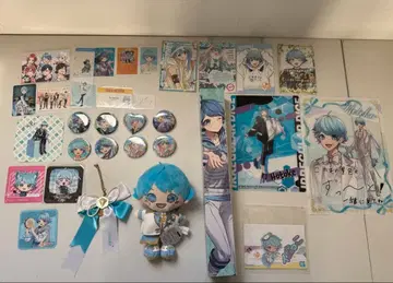 이레이스 호토케 이무군 굿즈 세트 봉제 인형 배지 엽서