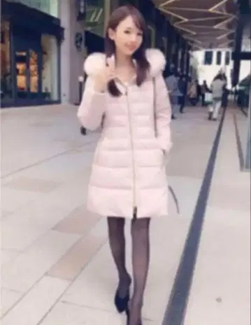 미셸 마카롱 다운 자켓 핑크