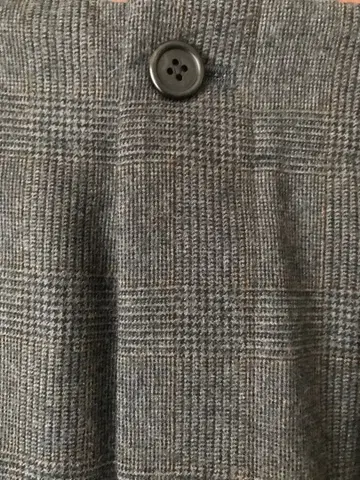 그레이 체크, 세미 타이트 스커트