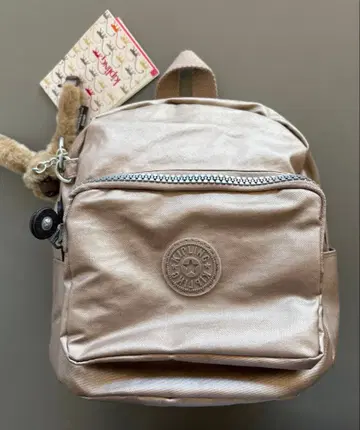 키플링 베이지 나일론 백팩