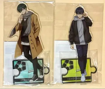 블루 록 이사기 요이치 이토시 린 아크릴 스탠드 사복ver. 라운드 원