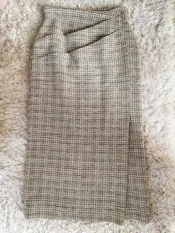 CELFORD 트위드 턱 타이트 스커트 사이즈 38