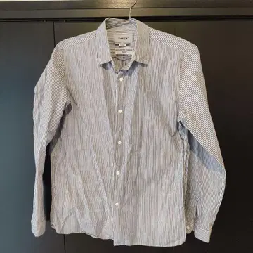 YA ECA 블루 스트라이프 셔츠 M 사이즈