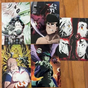HUNTER x HUNTER 클리어 엽서 5장 세트